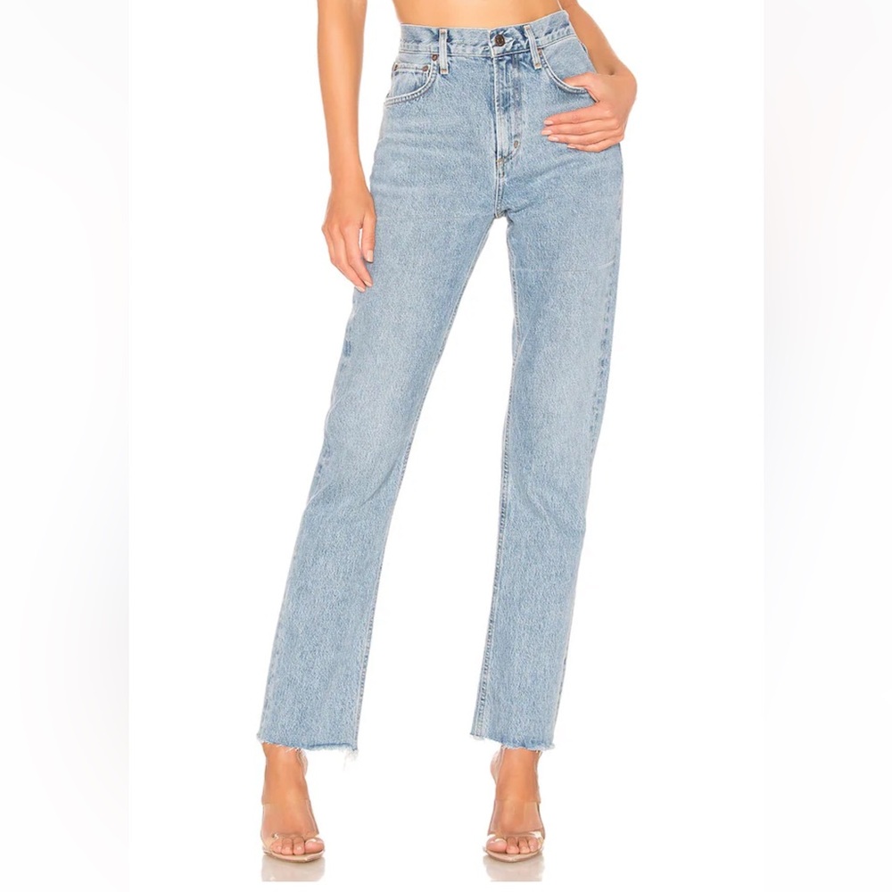 Agolde Cherie High Rise Straight Leg Women's Jeans